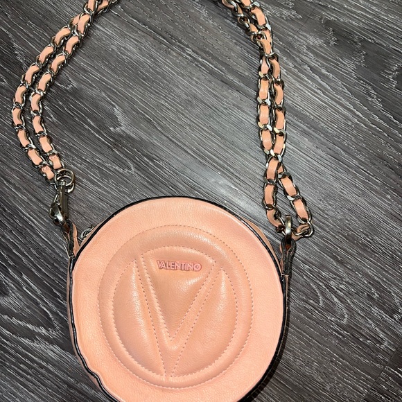Valentino Blush Pink Round Crossbody Bag - Picture 4 of 4